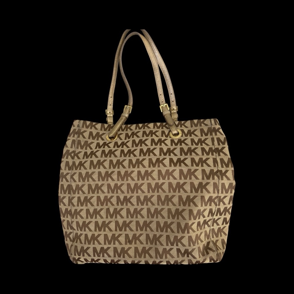 Michael Kors Tan Logo Tote Bag